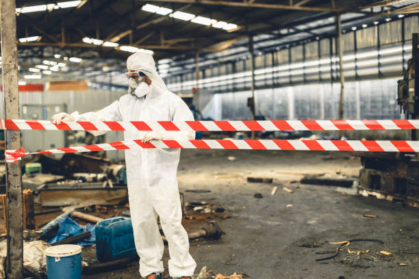 Professional Biohazard technician working in Fairmount, TN